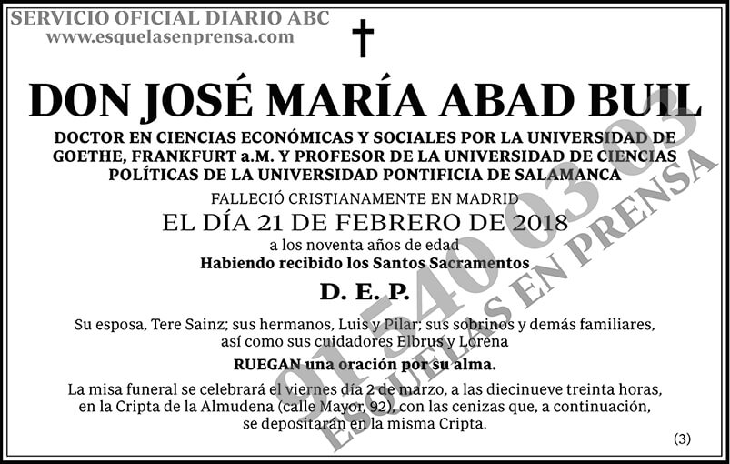 José María Abad Buil